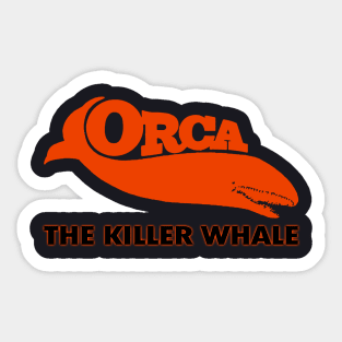 The Destroyer of Sharks and Eater of Men! Sticker